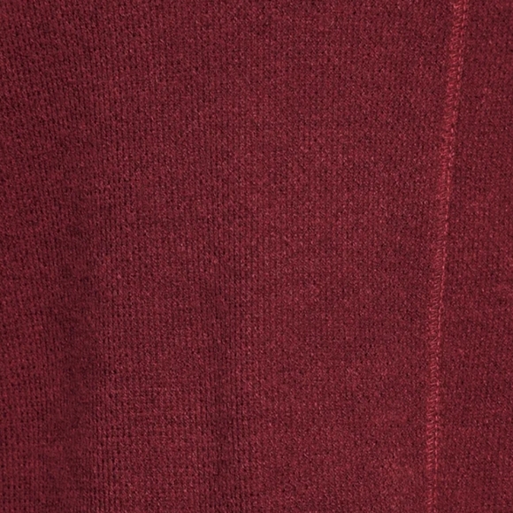 Lulu's True Story burgundy Short sleeve Sweater top - Picture 3 of 8